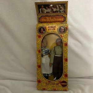The Waltons John Boy & Ellen doll set